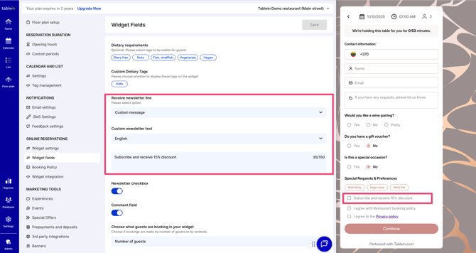 https://admin.tablein.com/settings/online-reservations/widget-fields